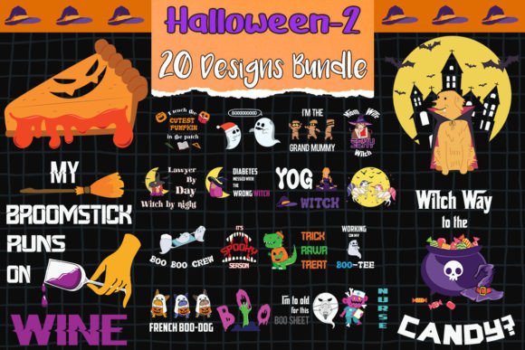 Halloween Bundle SVG: Graphics & Crafts