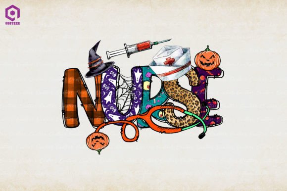 Halloween Nurse Sublimation Graphics and Crafts