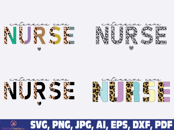 Intensive Care Nurse Graphics for Crafts