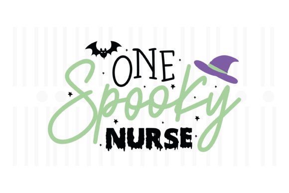 One Spooky Nurse Halloween Graphics