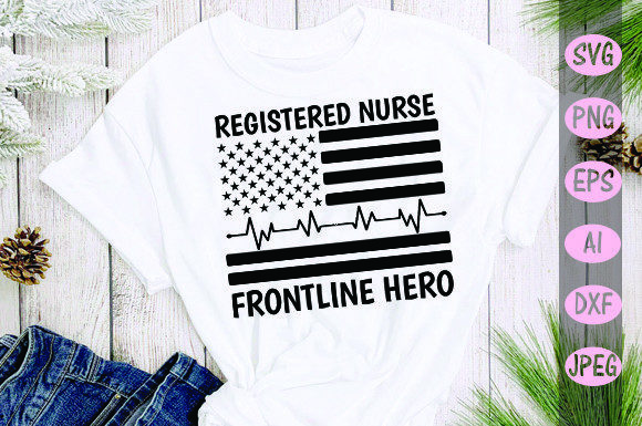 Registrated Nurse: Graphics for Crafts and Small Business Branding