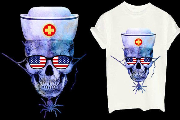 Skull Nurse: Graphics for Crafts